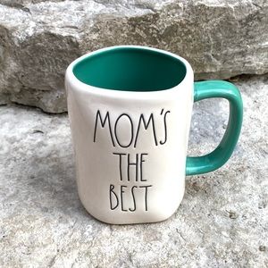 Rae Dunn Mom’s the Best Mug with Teal I…